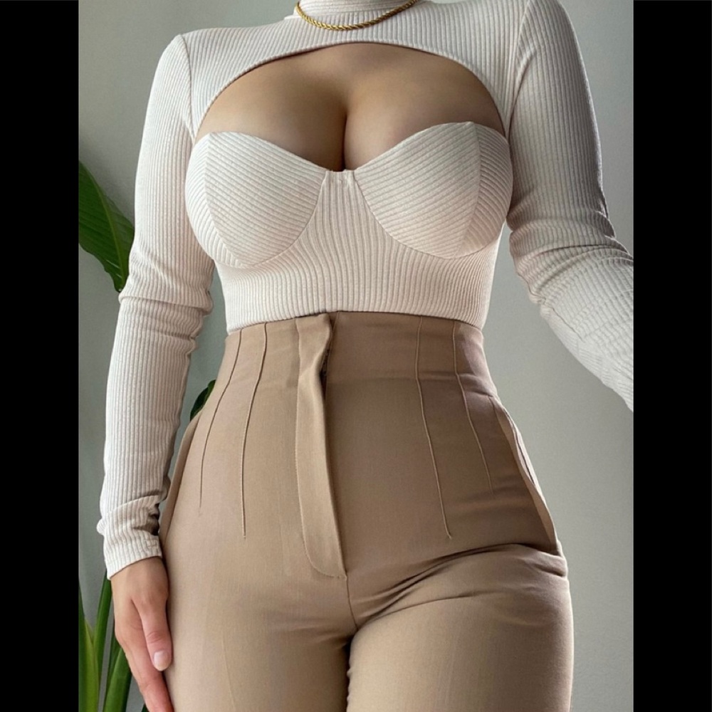 Belinda Bodysuit-Cream